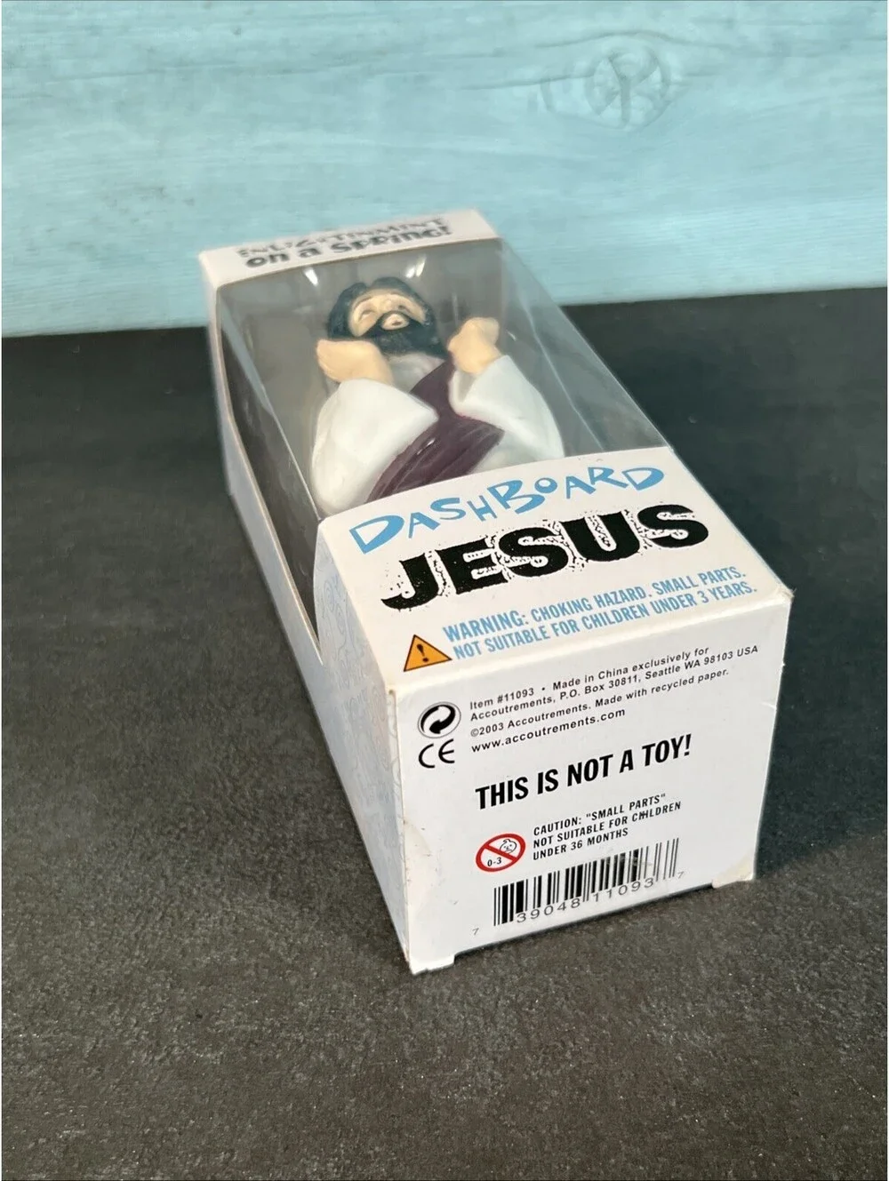 Jesus Christ Dashboard Figure Statue Car Accessory Dash Novelty Christmas